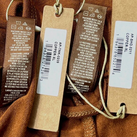 SKIMS Sleep Tank + Short Set Copper XL - Picture 7 of 11